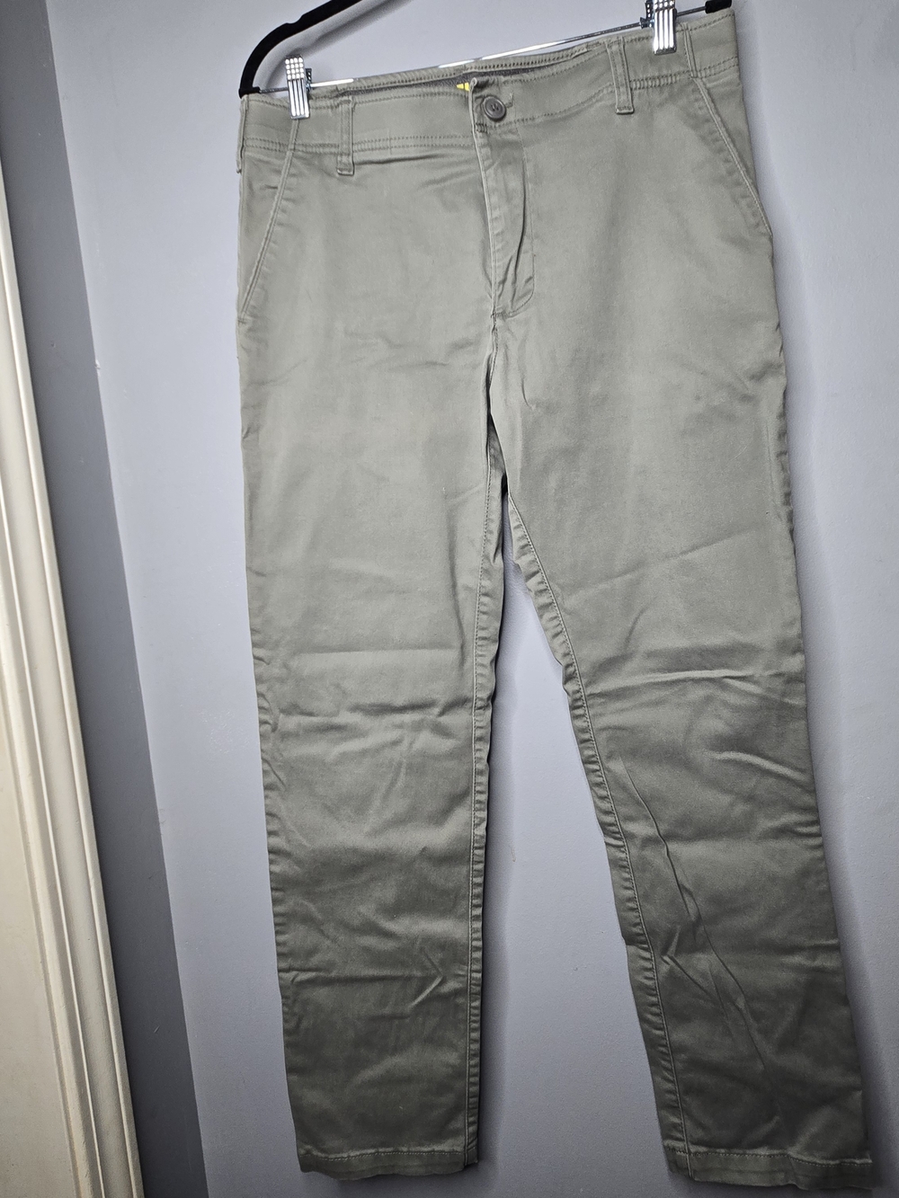 Lee Extreme Comfort Slim Fit Khaki Pants 34x32 Performance Stretch Chino Mens
